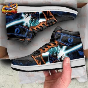 Vegito High-Top Leather Sneakers Dragon Ball Stylish Streetwear Sneakers 1