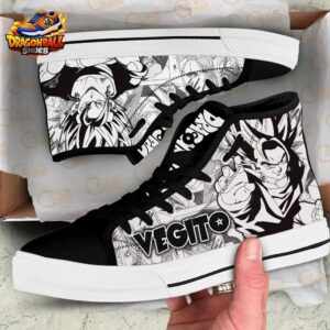 Vegito High Tops Canvas Shoes Dragon Ball Exclusive Collector Anime Sneakers 1