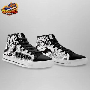 Vegito High Tops Canvas Shoes Dragon Ball Exclusive Collector Anime Sneakers 2