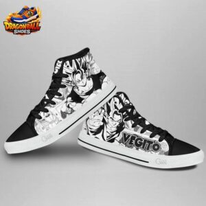 Vegito High Tops Canvas Shoes Dragon Ball Exclusive Collector Anime Sneakers 3
