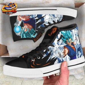 Vegito High Tops Canvas Shoes Dragon Ball Legendary Custom Anime Sneakers 1