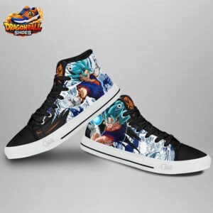 Vegito High Tops Canvas Shoes Dragon Ball Legendary Custom Anime Sneakers 2