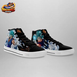 Vegito High Tops Canvas Shoes Dragon Ball Legendary Custom Anime Sneakers 3