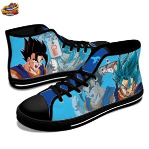Vegito High Tops Canvas Shoes Dragon Ball Premium Anime Gift For Fans 2