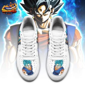 Vegito Low-Top Leather Sneakers Dragon Ball Epic Custom Anime Sneakers 1