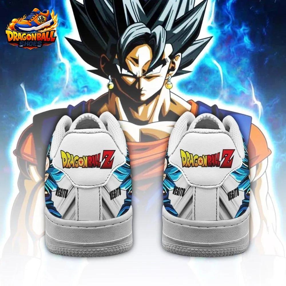 White Blue Vegito Super Saiyan Blue Low-Top Leather Dragon Ball Shoes White Blue Vegito Super Saiyan Blue Low-Top Leather Dragon Ball Shoes