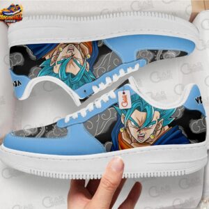 Vegito Low-Top Leather Sneakers Dragon Ball Exclusive Anime Gift For Fans 1