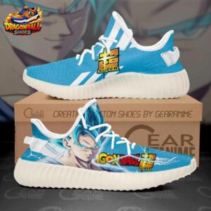 Vegito Super Saiyan Blue Aqua Mesh Runners Dragon Ball Shoes