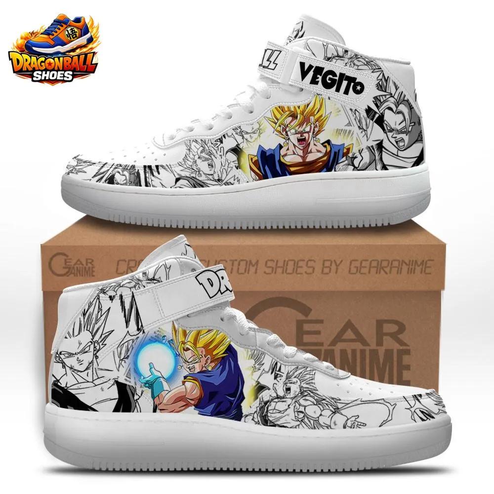 Vegito Super Saiyan Manga Mid-Top Dragon Ball Shoes Vegito Super Saiyan Manga Mid-Top Dragon Ball Shoes