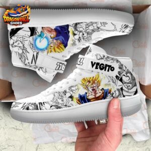 Vegito Mid-Top Street Dragon Ball Exclusive Custom Anime Sneakers 3