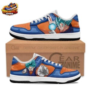 Vegito Super Saiyan Blue Padded Skate Dragon Ball Shoes