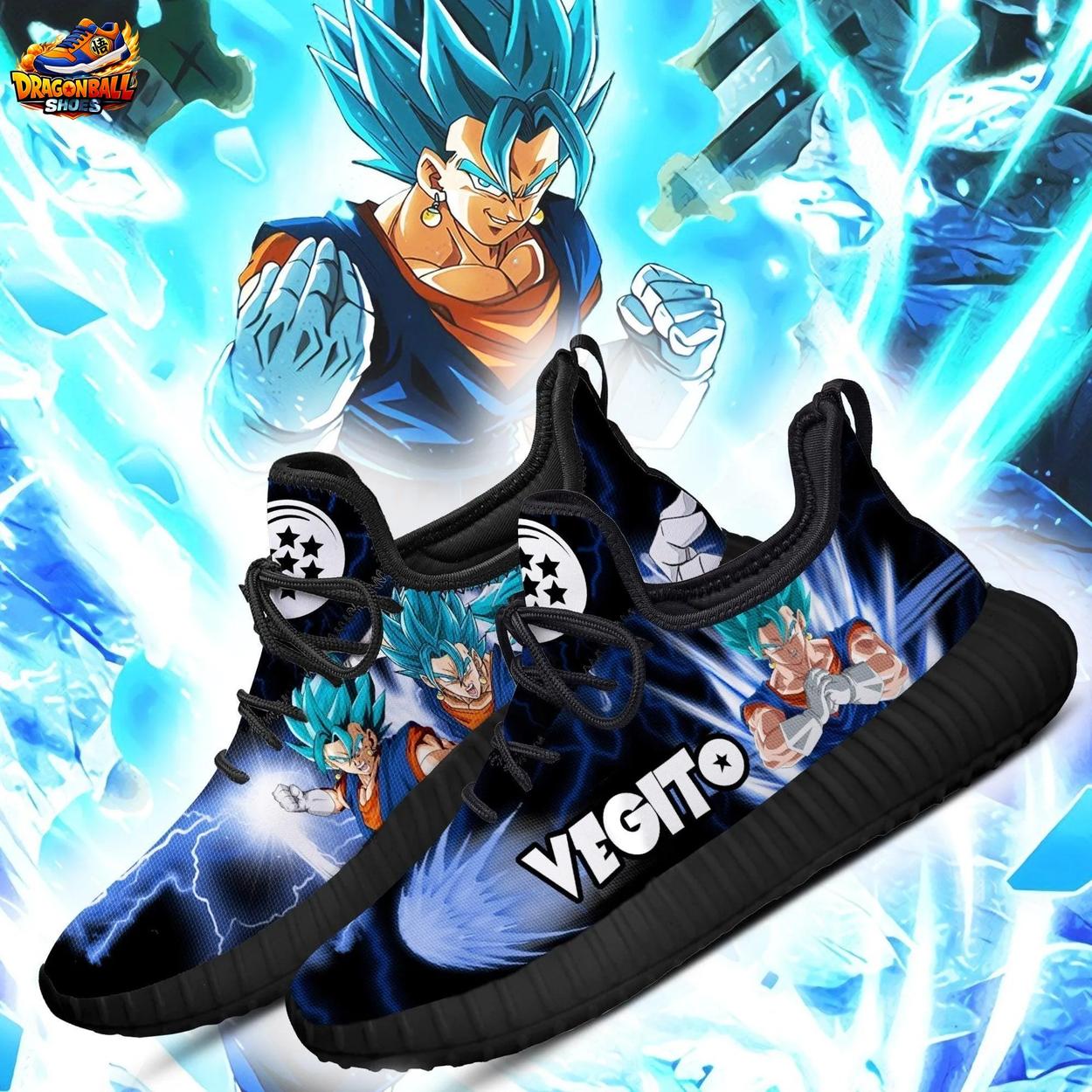 Vegito Super Saiyan Blue Reze Sneakers Dragon Ball Shoes Vegito Super Saiyan Blue Reze Sneakers Dragon Ball Shoes