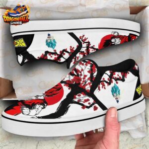 Vegito Slip-On Canvas Dragon Ball Unique Otaku Fashion Shoes 1