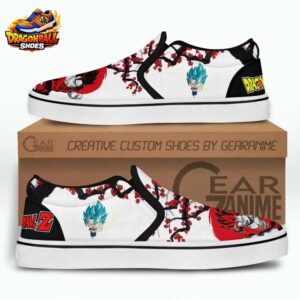 Vegito Slip-On Canvas Dragon Ball Unique Otaku Fashion Shoes 2